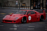 Ferrari F40 Liberty Walk độ "khủng" sắp ra mắt Tokyo Auto Salon 2023