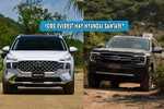 Ford Everest “đội giá”, Hyundai SantaFe giảm đến 60 triệu tại Việt Nam