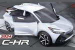 Toyota C-HR Prologue 2024 dần lộ diện, hứa hẹn sẽ có phiên bản EV