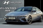 Hyundai Elantra 2024 lộ diện "bằng xương, bằng thịt" trước ngày ra mắt