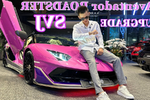 Lamborghini Aventador Roadster hơn 42 tỷ của Phan Công Khanh 