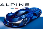 Alpine Alpenglow Hy4 – mẫu siêu xe hypercar chạy nhiên liệu Hydro