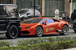 Đại gia Nghệ An "cưỡi bò" Lamborghini Huracan biển tứ quý ở Hà Nội