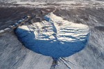 Hố sụt khổng lồ Batagay Crater ở Siberia- cổng vào thế giới ngầm