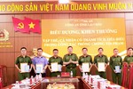 Công an Lai Châu khen thưởng Ban chuyên án trong 2 vụ án