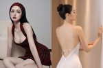 Tâm Tít như búp bê sống với váy trễ nải, lấp ló thềm ngực đầy