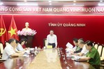 Quảng Ninh: Đẩy nhanh giải quyết các vụ án về tham nhũng