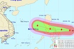 Bão Nock-ten giật cấp 17 đang hướng về biển Đông