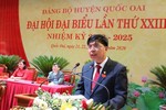 'Trượt' Ban chấp hành khóa mới, số phận Chủ tịch huyện Quốc Oai sẽ ra sao?