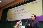 Báo Khoa học và Đời sống trao giải cuộc thi Lăng kính tuổi vàng