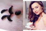 Bí quyết làm đẹp bằng... đỉa của thiên thần Miranda Kerr