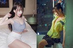 Nàng hot girl diện đồ ướt át, quấn khăn tắm khoe body gợi cảm