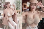 Gu thời trang khoe body đẹp từng centimet của hot girl siêu vòng 1