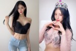 Mỹ nữ Hàn Quốc mặc hở bạo khoe body chữ S bốc lửa