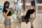 Đỏ mặt hot girl nấm lùn chuộng mặc đồ ngắn cũn hớ hênh