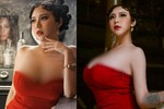 Hot girl xinh đẹp diện mốt xẻ sâu khoe vòng 1 "ná thở"