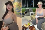 Ngượng đỏ mặt hot girl mặc hở táo bạo khoe dáng khi chơi golf