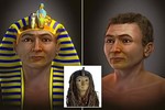 Bất ngờ dung mạo của pharaoh Ai Cập mới phục dựng