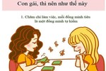 Bộ tranh dễ thương 7 điều con gái nên làm