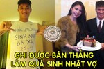 Ảnh chế AFF: Công Vinh có quà tặng vợ ngày sinh nhật