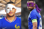 Hài hước những chiếc mặt nạ fan làm cho Mbappe tại EURO 2024