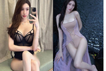 Bỏng mắt với nội y như có như không của hot girl Đài Loan 