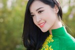 Á hậu Huyền My đẹp thiên thần với áo dài Xuân