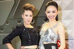 Thu Phương gây chú ý với kiểu tóc nổi loạn ghi hình The Voice