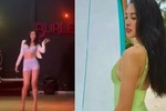 Tiểu Vy nhảy sexy dance, khoe dáng mlem với đồ tập bó sát