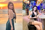 Hot girl xinh đẹp nghiện phong cách “thả rông” vòng một