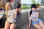 Hot girl xinh đẹp diện quần siêu ngắn đi ăn đêm gây phản cảm