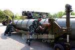 Đơn vị tên lửa S-300PMU1 Việt Nam diễn tập có thực binh