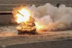 Siêu pháo phản lực TOS-1 Iraq trút bão lửa vào quân IS