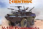 Infographic: Ô tô bọc thép V-100 Commando trong CT Việt Nam