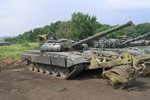 Ngạc nhiên xe tăng T-72B tự độ của quân nổi dậy Ukraine