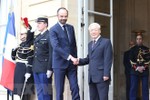 Tổng Bí thư Nguyễn Phú Trọng hội kiến Thủ tướng Pháp Édouard Philippe