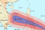 Siêu bão Haiyan mạnh cấp 17, đang tiến vào biển Đông