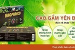 Quảng cáo láo Cao Gắm Yên Bái, Đông dược Khương Viên dính phạt nặng 