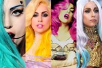 Khán giả “tròn mắt” bởi những màu tóc nhuộm nổi bật của Lady Gaga