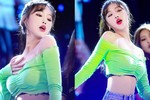 Trước khi bị đuổi khỏi nhóm nhạc Hàn, nữ idol mặc sexy hết nấc