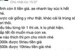 Ngang nhiên rao bán tiền giả trên mạng