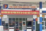 Băng rôn tại cây xăng Bắc Giang viết sai nội dung nghiêm trọng