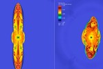 Ảnh 3D siêu thực về quá trình siêu tân tinh sụp đổ