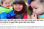 Nhật ký nóng hừng hực chiến đấu sởi của bố mẹ Việt (1)