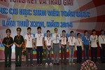 Trao giải Olympic Cơ học sinh viên lần thứ 26