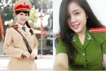 Hot girl CSGT xinh đẹp hay bị trêu khi làm nhiệm vụ