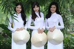 Ngắm nữ sinh Việt dịu dàng trong tà áo dài trắng