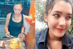 Hot girl bán bánh xinh đẹp gây bất ngờ khi nhìn xuống chân