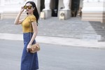 Mơ Phan quyến rũ xuống phố với street style sành điệu