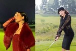 Sao Việt chọn trang phục ra sân golf: Người diện váy bó sát, người khoác khăn lông lồng lộn